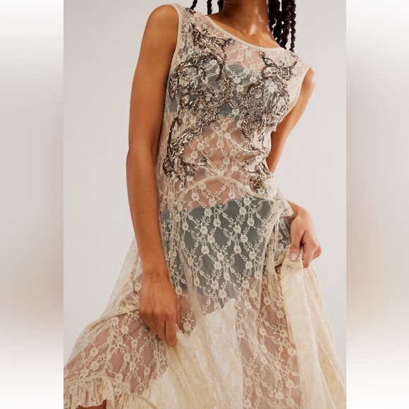 Free People Dresses & Skirts - Free People Moonchild maxi slip